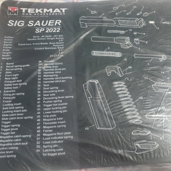 Tekmat Gun Breakdown Cleaning Mat - Picture 1 of 1
